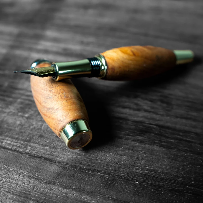 Luxury Alder tree Wooden Fountain Pen | Argentina | Handcrafted