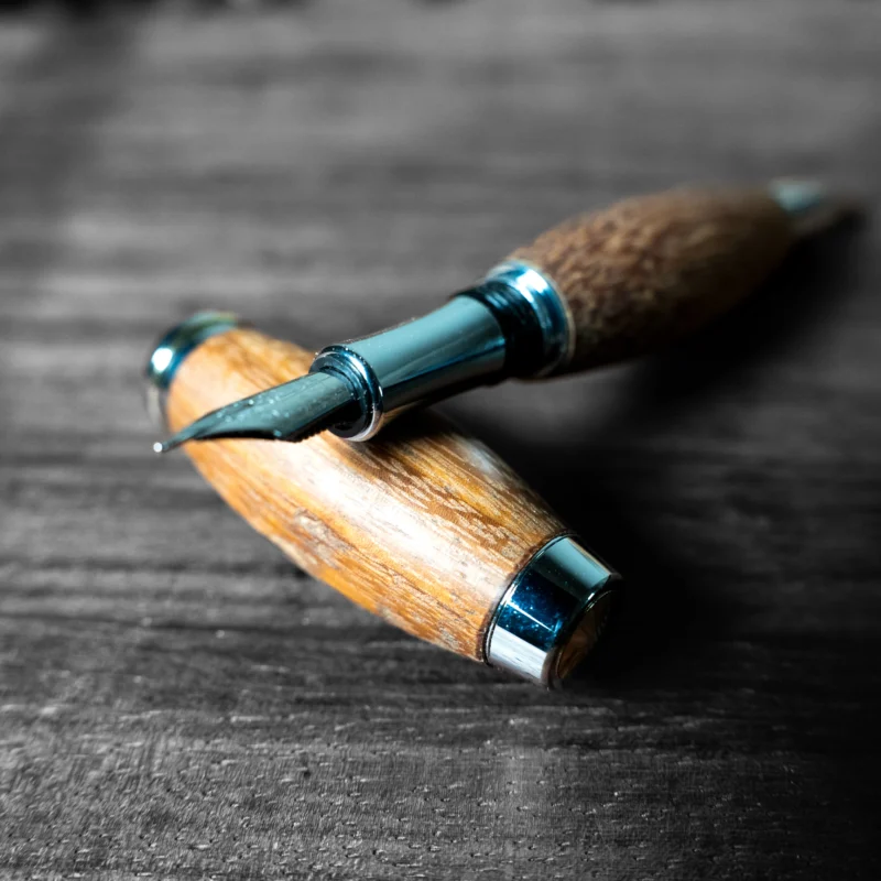 Luxury Teak Wooden Fountain Pen | Indonesia | Handcrafted