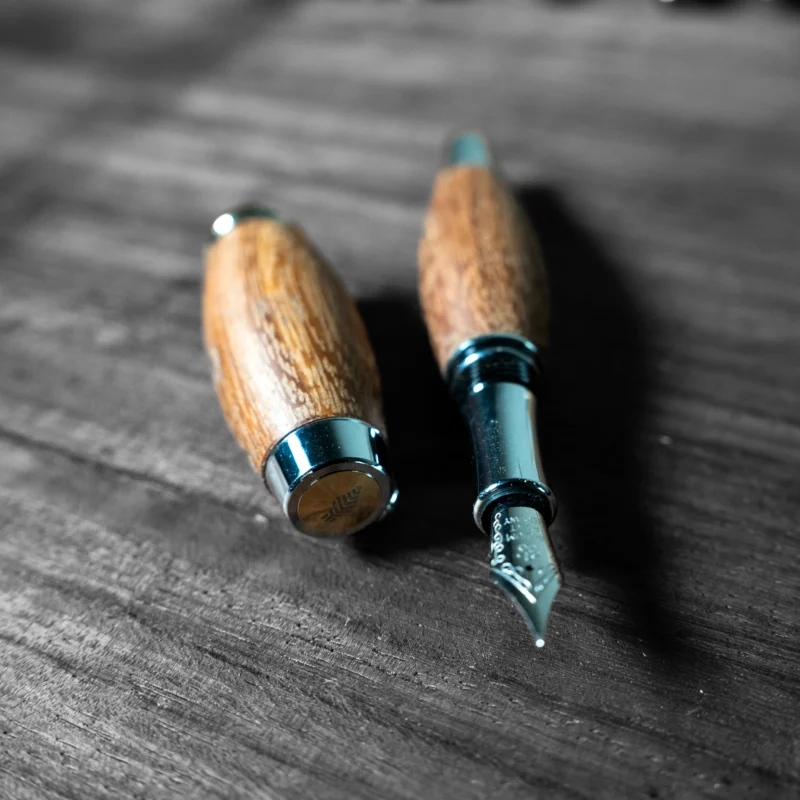 Luxury Teak Wooden Fountain Pen | Indonesia | Handcrafted - Image 3