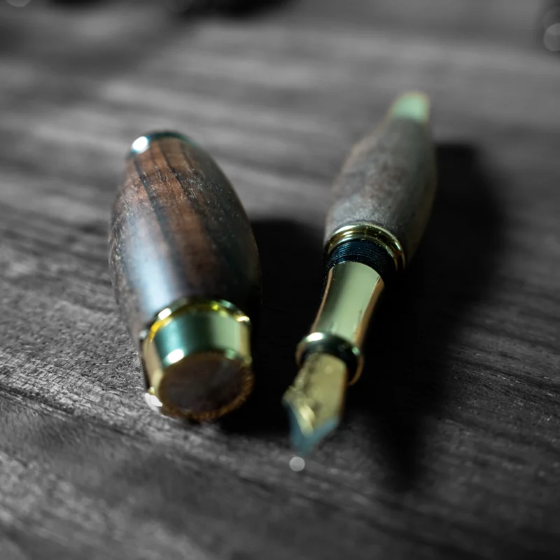 Luxury Wallnut Wooden Fountain Pen | Türkiye | Handcrafted