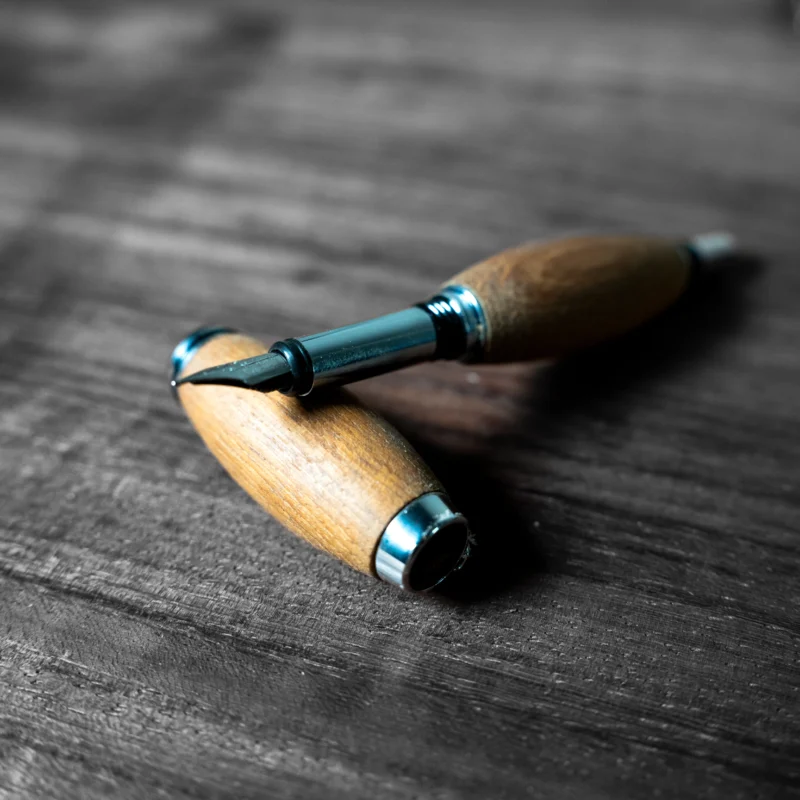Luxury Teak Wooden Fountain Pen | Indonesia | Handcrafted