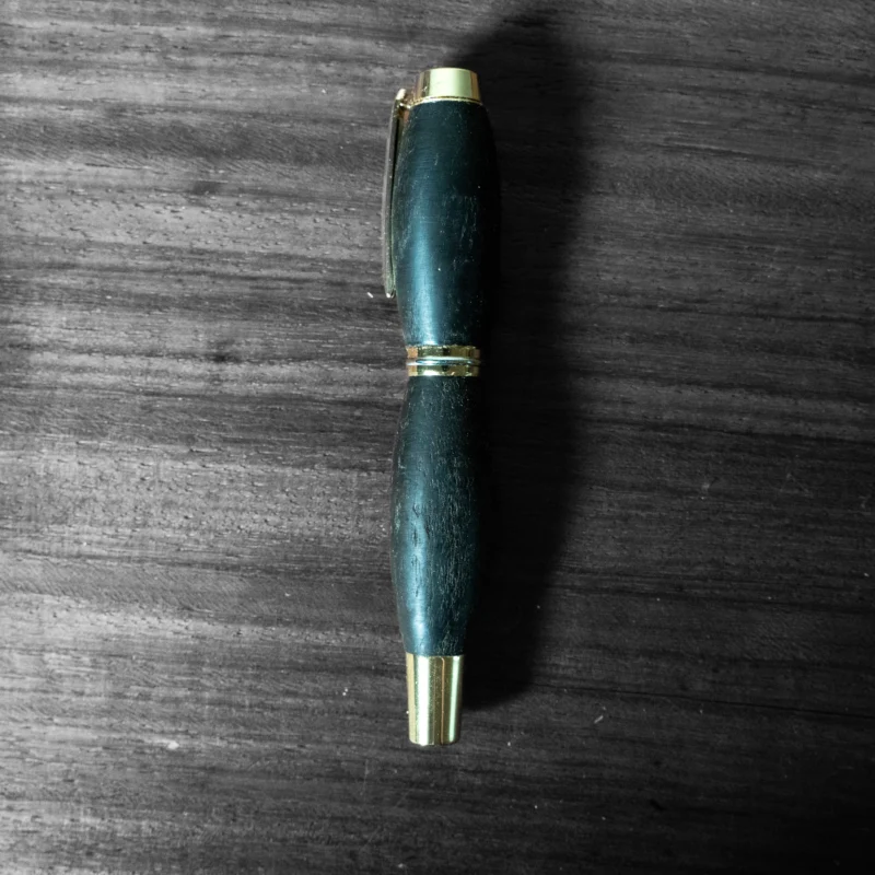 Luxury 2000y Old Bog Oak Wooden Fountain Pen | Bohemia | Handcrafted