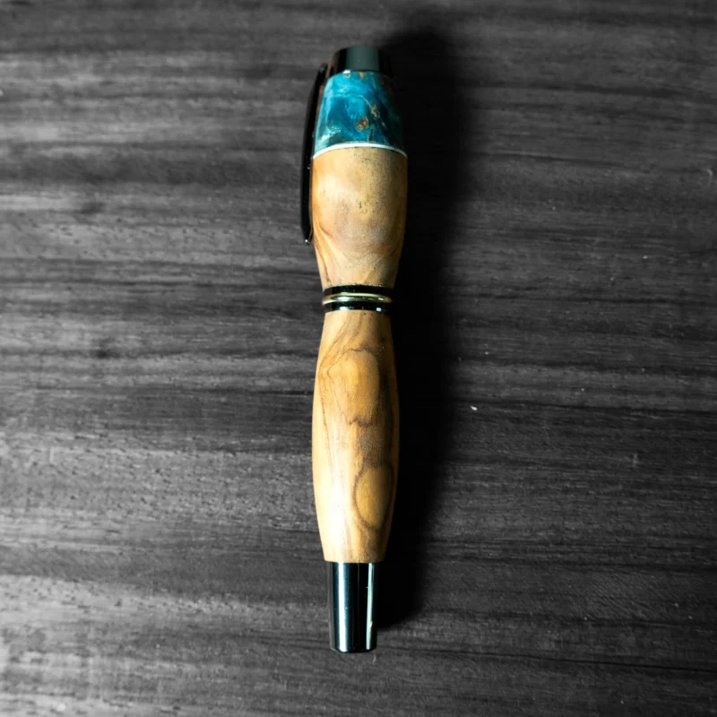 Luxury Olive & Poplar Wooden Fountain Pen | Betlehem | Handcrafted