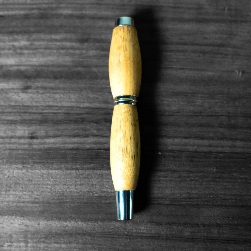 Luxury Yellow Merranti Wooden Ballpoint Pen | Malaysia | Handcrafted