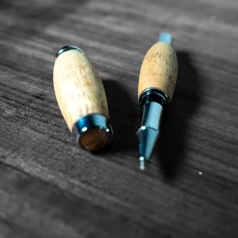 Luxury Yellow Merranti Wooden Ballpoint Pen | Malaysia | Handcrafted