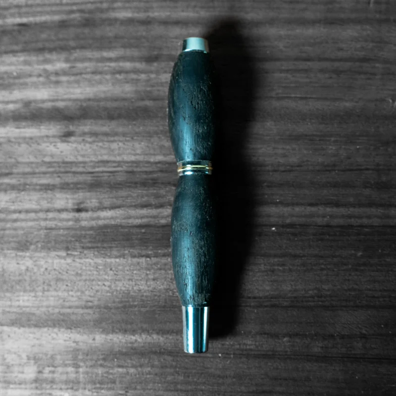 Luxury 2000y Old Bog Oak Wooden Fountain Pen | Bohemia | Handcrafted