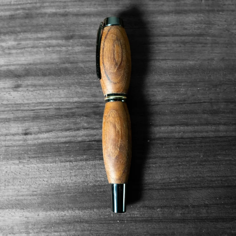Luxury Mahogany Khaya Wooden Ballpoint Pen | Venezuela | Handcrafted