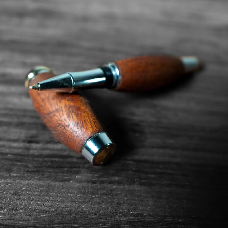 Luxury Mahogany Wooden Fountain Pen | Cuba | Handcrafted