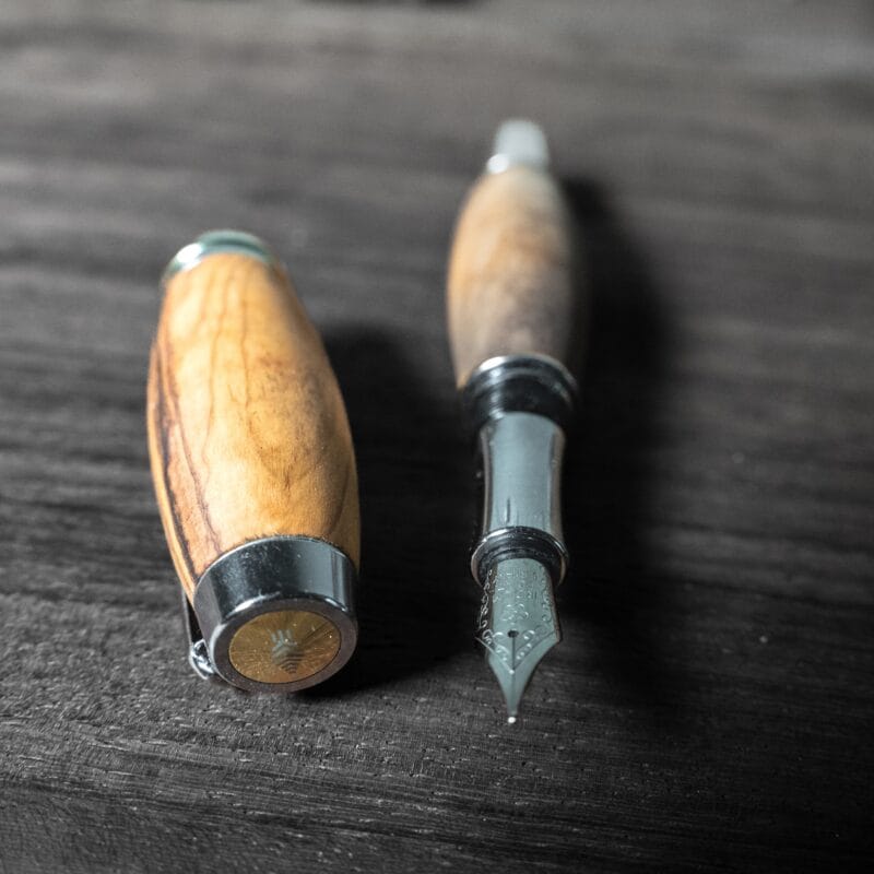 Luxury Olive Wooden Fountain Pen | Betlehem | Handcrafted