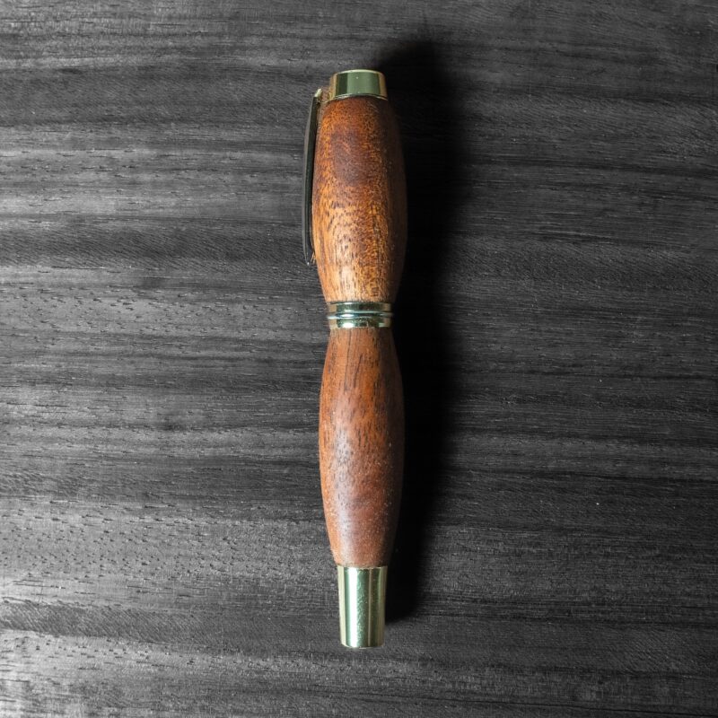 Luxury Mahogany Wooden Ballpoint Pen | Brazil | Handcrafted