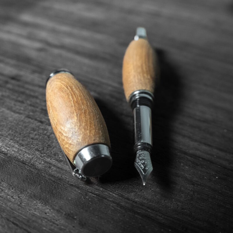 Luxury Teak Wooden Fountain Pen | Indonesia | Handcrafted